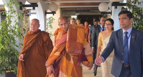 Monks Arrive in Sri Lanka Ahead of Historic Walk